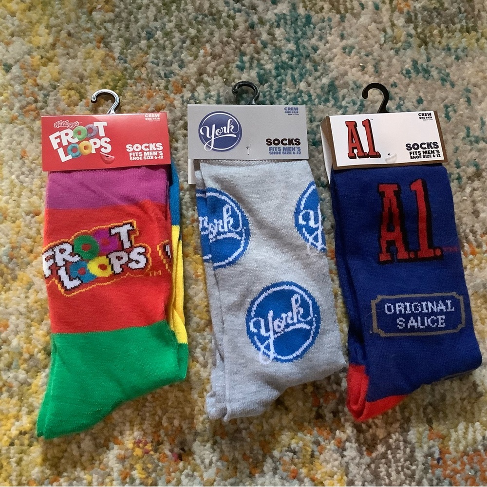 Multicolor Casual Socks for Men